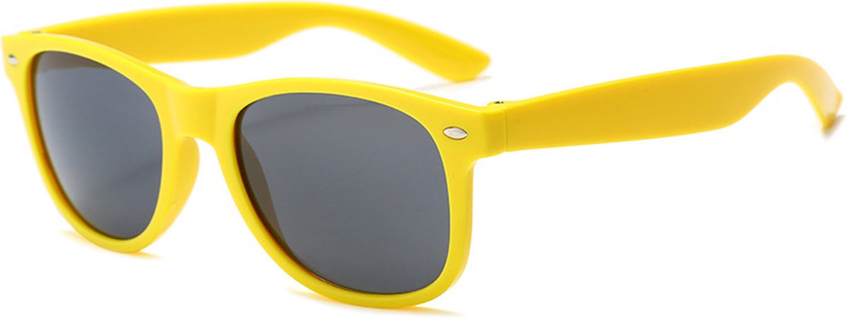 Neon/Carnaval Zonnebril - Geel | Kunststof | Festival/Neonparty | Fashion Favorite